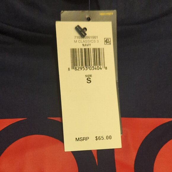 NWT Polo Ralph Lauren Mens Small Navy Blue Sweatshirt Hoodie $65 - Picture 8 of 9